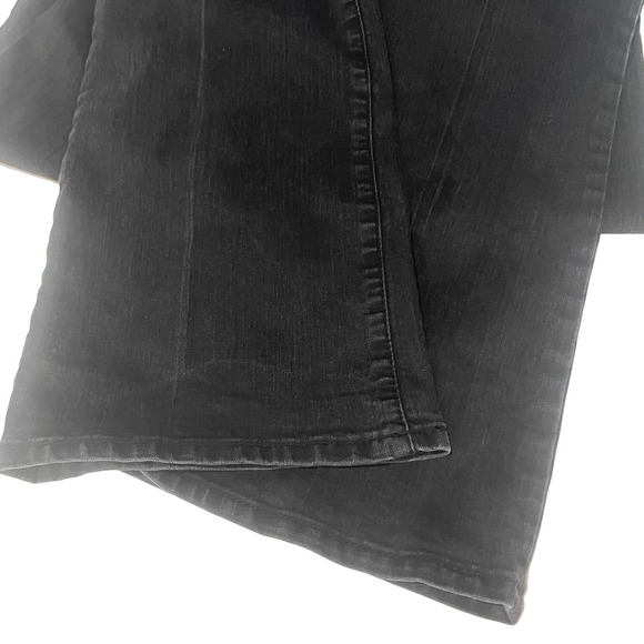 DKNY Womens Jeans Size 6 Soho Boot Black Bootcut - Picture 4 of 13